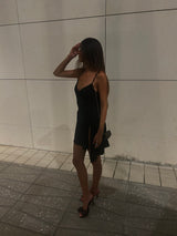 THE BLACK MINI DRESS