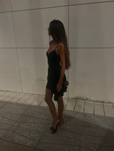 THE BLACK MINI DRESS