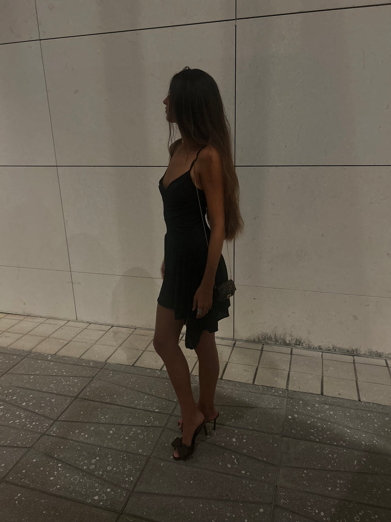THE BLACK MINI DRESS