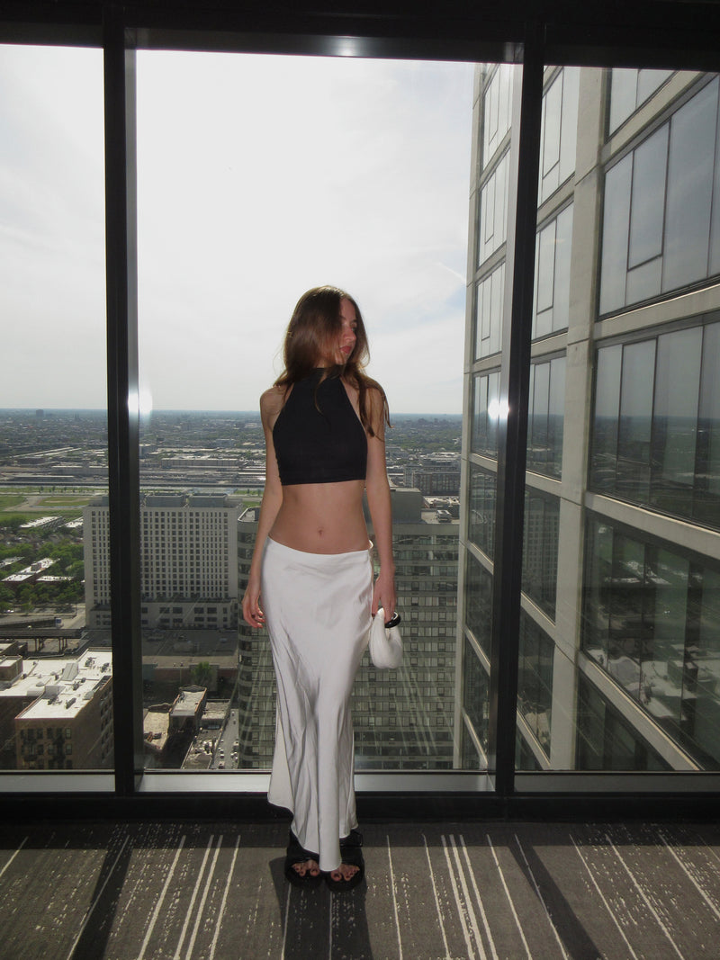 Genuina Black “Turtleneck Top”